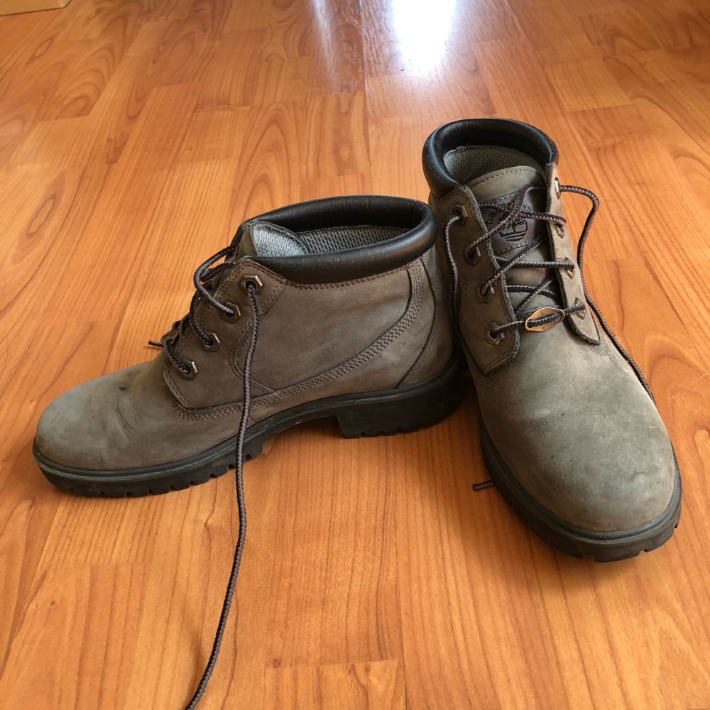 Timderland boot women size 7 gray